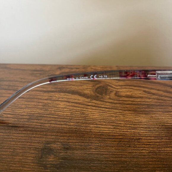 Women's Eyeglasses Jos Choo Multicolor Tortoise Shell Cat Eye Frames Only - Picture 3 of 7